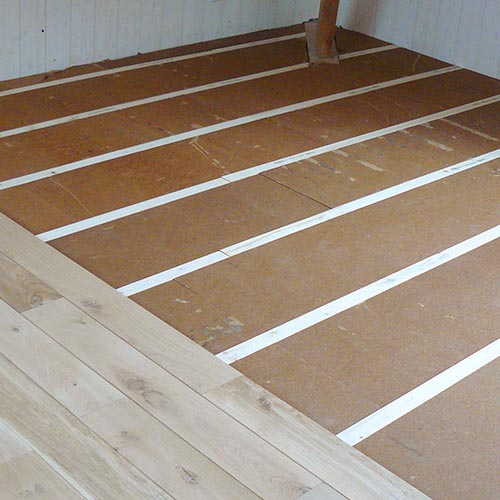 Fibre di legno FiberTherm Floor pavimento ad isolamento termico ed acustico